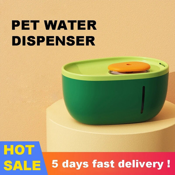 Automatic Feeder for Cats and Dogs Automatic Feeding and Watering Supplies Pet Electric Water Cooler Drinking Bowl Dogs