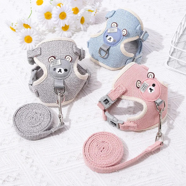 Cute Dog Strap Leash Small Pet Cat Bunny Collar Chest Strap Dog Rope Maltese Chihuahua Puppy Leash Ultra Small Pet Harness New Cute Dog Strap Leash Small Pet Cat Bunny Collar Chest Strap Dog Rope Maltese Chihuahua Puppy Leash Ultra Small Pet Harness New