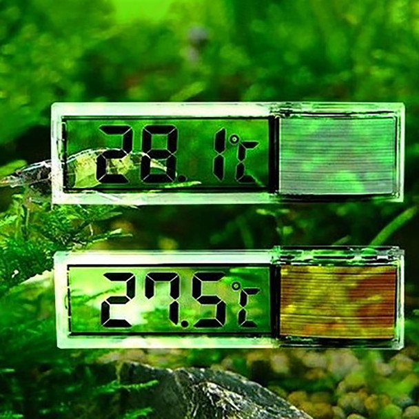 Aquarium Thermometer Electronic LCD Digital Fish Tank Temperature Measurement Fish Tank Temp Meter Aquarium Accessories