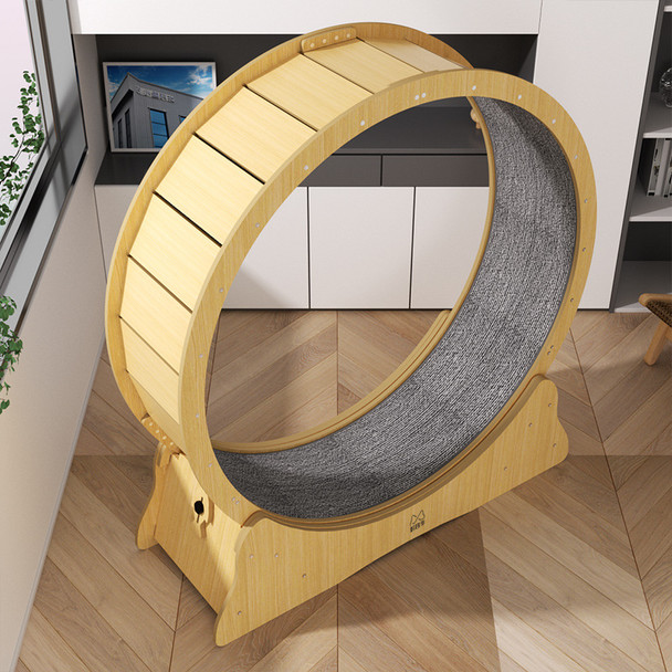 Cat Treadmill Fitness Roller Mute Exercise Running Wheel Furniture High Fiber Board Cat Climbing Frame Toy