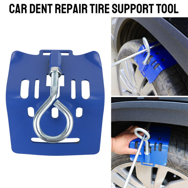 Car Dent Repair Tire Support Tool Traceless Sheet Metal Spray Paint Shaping Universal Crowbar Bracket Base Bump Repair Special