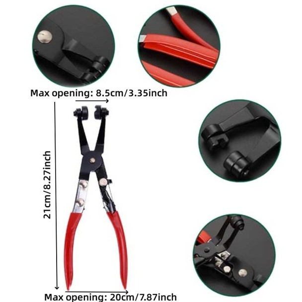 Car Hose Clamp Pliers For Fuel & Coolant Hose Pipe Clips For Auto Car Repair Water Pipe Removal Tool Car Hose Clamp Pliers For Fuel & Coolant Hose Pipe Clips For Auto Car Repair Water Pipe Removal Tool