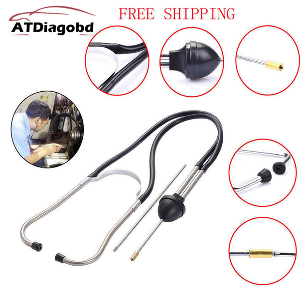 1PCS Professional Auto Stethoscope Car Engine Block Diagnostic Tool Cylinder Automotive Engine Hearing Tools For Car