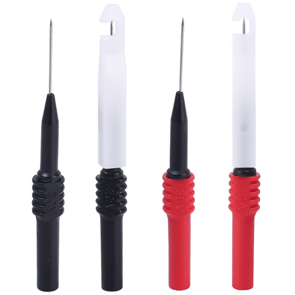 30V Car Multimeter test Tip Probes Diagnostic Tool Extention Back Insulation Wire Piercing Tester Needle Tip Repair Accessiries