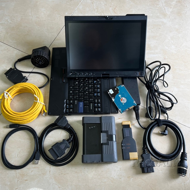 Professional for B-MW Icom a2 SSD 960gb Software 2024.05 +X220T Laptop (I5 8g) 3in1 Programming& Diagnostic Tool Ready to Work
