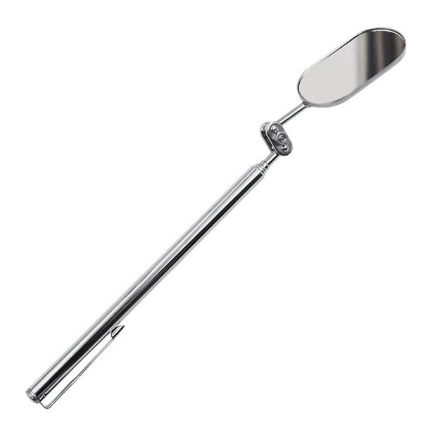 Inspection Mirror LED Light Telescoping Mirrors 360 Rotation Mechanic Tools Inspection Mirror Telescopic Handle Repairing Tools