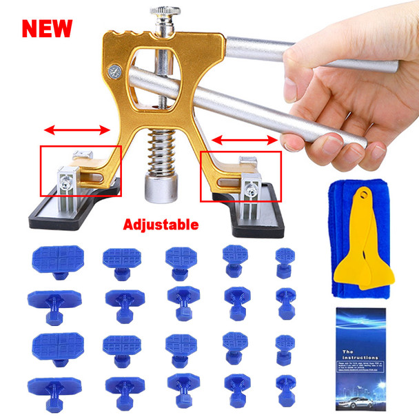 New Adjustable Car Dent Puller Dent Remover Professional Automotiv Body Suction Cup Paintless Repair Tools Auto Dent Removal Kit