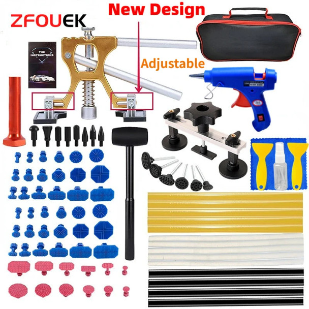 Car Dent Repair Tools Paintless Dent Repair Kit Automotive Dent Remover Suction Auto Dent Puller Tool Kit for Car Car Dent Repair Tools Paintless Dent Repair Kit Automotive Dent Remover Suction Auto Dent Puller Tool Kit for Car