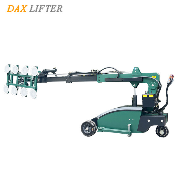 High Quality Manually Flip 90 Degrees Electric Powered Durable Glass Lift Equipment