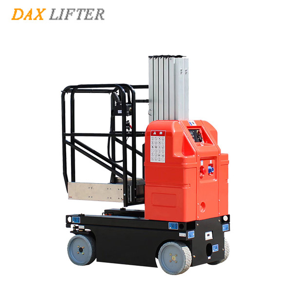 11m Self-Propelled Electric Single Mast Aluminum Lifting Equipment for Sale