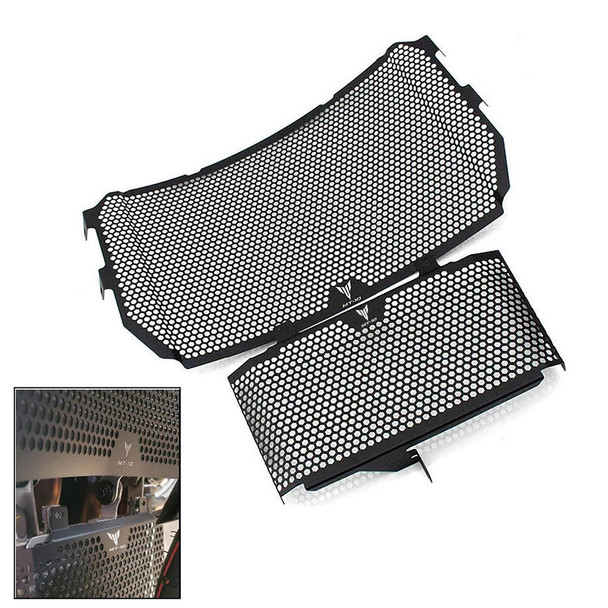 For Yamaha MT-10 MT10 MT 10 FZ10 FZ 10 FZ-10 2016-2023 Motorcycle Radiator Grille Guard Oil Cooler Cooling Cover Protection
