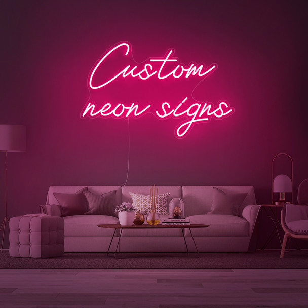 Custom Neon Sign Led Light Lamp Room Logo Decor Private Custom Neon