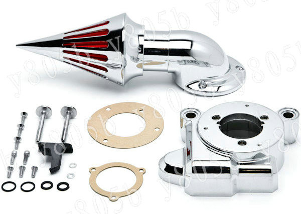 Chrome Motorcycle Spike Intake Air Cleaner Kits For Fit Street Glide Special 2014-2015