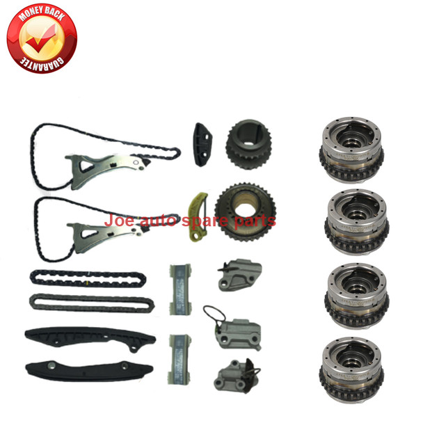 M278 Timing Chain Kit Camshaft Adjusters for ercedes-Benz M278 E500 S500 S550 GL550 CLS500 GL450 4.7L 5.5T V8 60009367