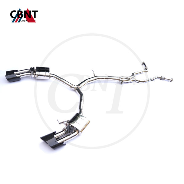 CBNT for Audi RS5 B9 2.9T Valved Exhaust Catback & Front Pipe High Quality SS304 Stainless Steel Exhaust-pipe System