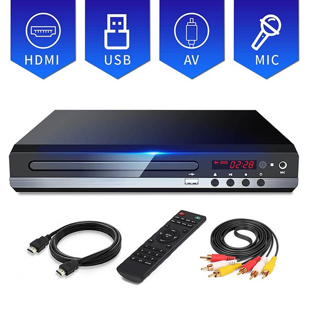 DVD Player High defination1080P Home Box for TV All Region Free CD