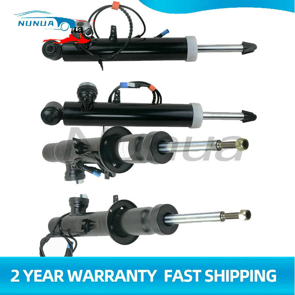 4PCS Front + Rear Suspension Shock Absorber Core with ADS For BMW X5 F15 X6 F16 2014-2018 37106875083 37106875084 37106875087