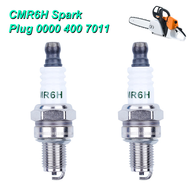 Spark Plug CMR6H for Stihl Chainsaw MS171 MS181 MS192 MS193 MS201 MS201T MS211 MS231 MS241 MS251 MS150 Stihl PN 0000 400 7011