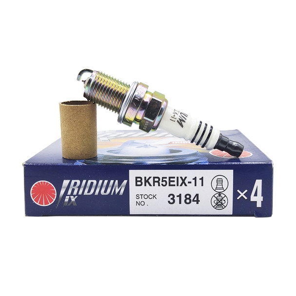 4/6pcs BKR5EIX11 3184 Iridium Spark Plug For Toyota Hyundai Kia Nissan Chevrolet Mazda Suzuki Acura BKR5EIX11-3184