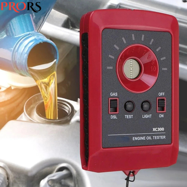 XC300 Automotive Engine Diagnosis Digital Car Oil Tester Gas Diesel Gas Diesel Fluid Analyzer Engine Oil XC300 Quatily Detector