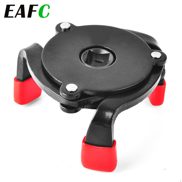 Universal Oil Filter Wrench Tool 60-100mm Car Repair Adjustable 3 Way Oil Filter Removal Tool Interface Special Tools