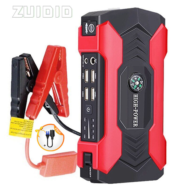 99800mAh Car Jump Starter Power Bank With Air Compressor 12V Portable Car Battery Charger Air Pump Car Electrical Appliances