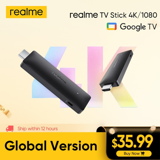 Global Version Realme Smart Google Tv Stick | Hdmi Smart Tv | Hdmi