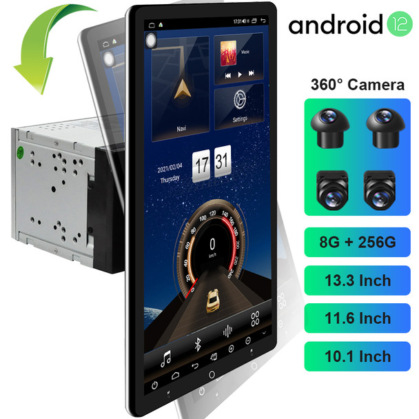 2 Din Android Radio Automotive Multimedia Player With Apple Carplay Large Screen For Ford Golf Peugeot VW Car Intelligent System