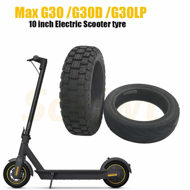 Original Tubeless Tire 60/70-6.5 for Ninebot MAX G30 G30D KickScooter Electric Scooter 10Inch Front Rear Tyre Wheel Parts