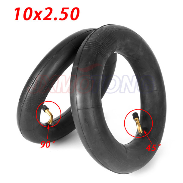 Inner Tube 10 x 2.5 with a Bent Valve fits Gas Electric Scooters E-bike 10x2.5