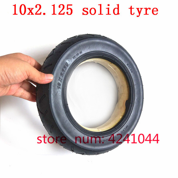 14pcs 10x2.125 Scooter Tire Solid Tyre for 10 Inch Electric Balancing Hoverboard Avoid Non-Pneumatic