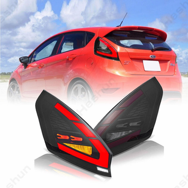 LED Taillight assembly for Ford Fiesta SE ST MK6 MK7 ST SE 2009 2010 2011 2012- 2016 Auto Accessories Turn Signal Brake Reverse