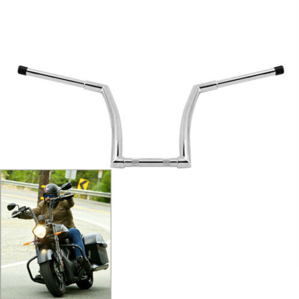 Motorcycle Chrome/Black Handlebar Handle Bar For Victory Cross Roads 2010-2014 2011 Hard Ball 2012-2013