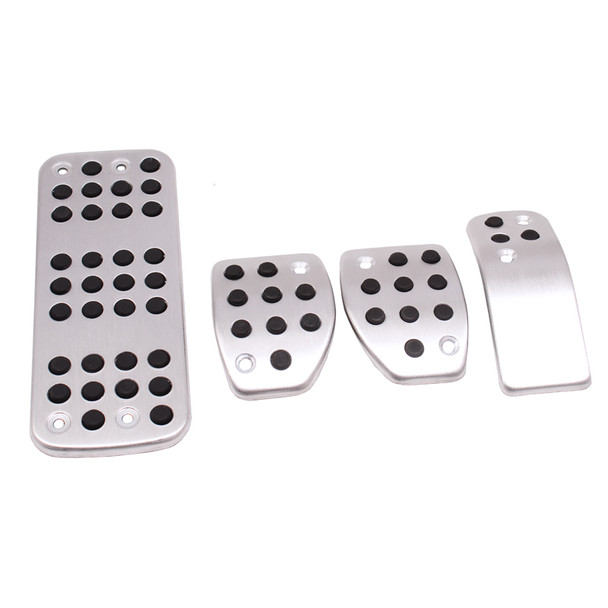 Car Gas Foot Rest Modified Pedal Pad Plate for PEUGEOT 207 301 307 208 2008 308 408 cc/CITROEN C3 C4/DS 3 4 6 DS3 DS4 DS6