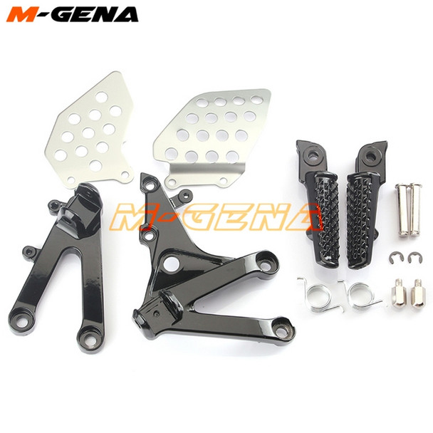 Front Footpegs Foot Pegs Footrest Pedals Bracket For CBR600RR CBR 600RR 2007 2008 2009 2010 2011 2012 2013 2014