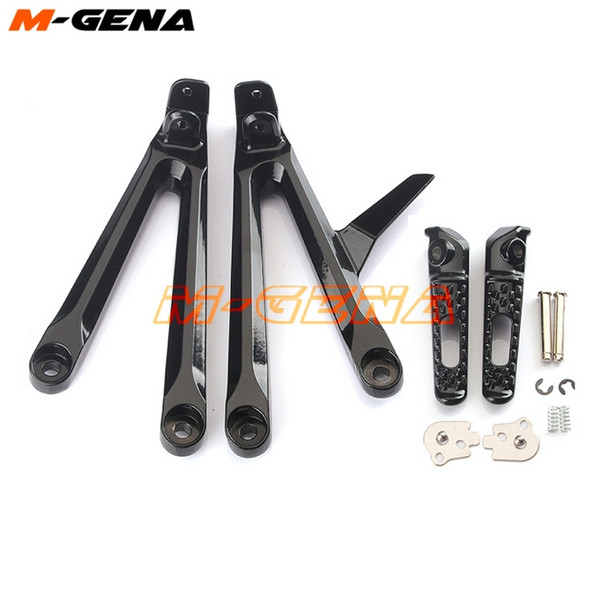 Rear footpegs Foot pegs Footrest Pedals Bracket For CBR600RR CBR 600RR 600 RR 2005 2006 2005-2006 05 06 Motorcycle