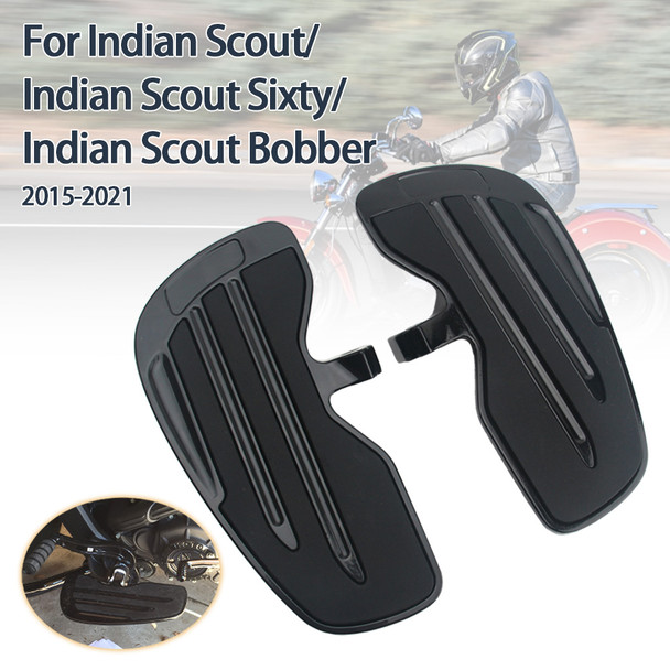 Motorcycle Front Foot Peg Widening Driver Foot Pedal For Indian Scout 2016-2021 Scout Sixty 2016-2021 Scout Bobber 2018