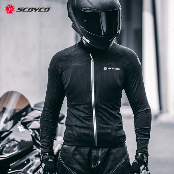 SCOYCO Motorcycle Jacket Motocross Protection Protective Gear Moto Jacket Motorcycle Armor Racing Body Armor, AM-13