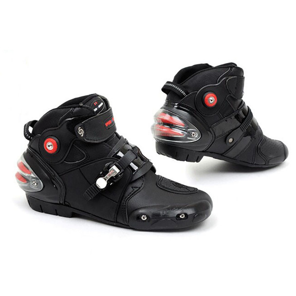 Original Motorcycle Ankle Boots Street Moto Riding Microfiber Leather Shoes Motorbike Short Botas Moto Sports Protective Boots