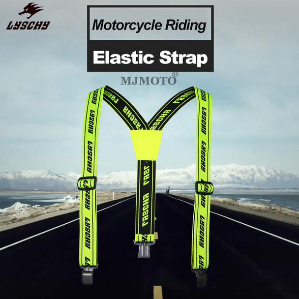 High Load Bearing Elasticity Y Straps For Motorcycle Pants Adjustable Braces Pant Suspenders Motorcycle Racing Pants