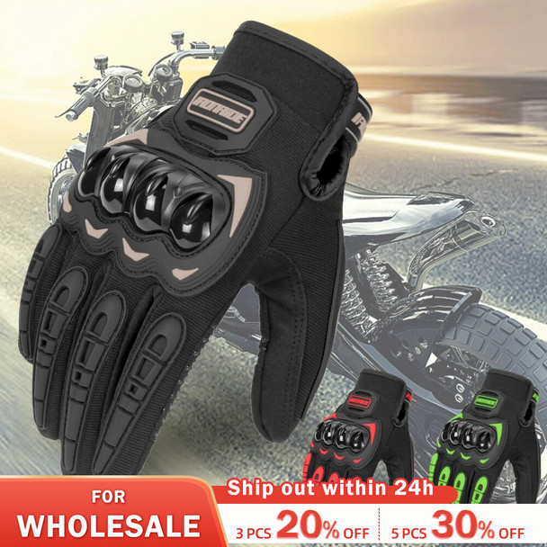 Motorcycle Gloves Men Touch Screen Moto Racing Riding Motorbike Protective Gear Summer Breathable Motocross Gloves