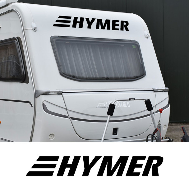 Beauty HYMER Graphics Caravan RV Car Stickers Camper Van Body Decor Vinyl Decals Accessories