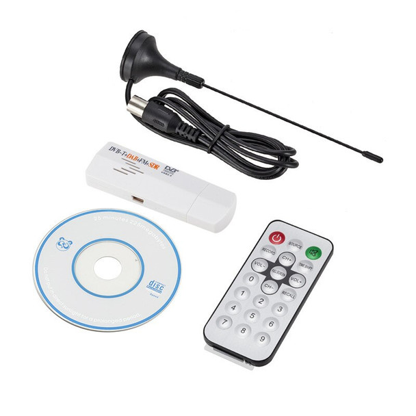 R820t+ Rtl2832u Usb 2.0 Dvb-t Sdr Fm Dab Tv Tuner Receiver Stick For