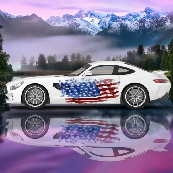 Custom Flower Bird Racing Car Graphic Decal Full Body Vinyl Wrap Modern Design Vector Image Wrap Sticker Decorative Car Decal Custom Flower Bird Racing Car Graphic Decal Full Body Vinyl Wrap Modern Design Vector Image Wrap Sticker Decorative Car Decal