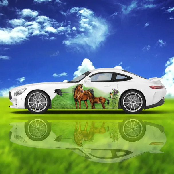 Custom Flower Bird Racing Car Graphic Decal Full Body Vinyl Wrap Modern Design Vector Image Wrap Sticker Decorative Car Decal Custom Flower Bird Racing Car Graphic Decal Full Body Vinyl Wrap Modern Design Vector Image Wrap Sticker Decorative Car Decal