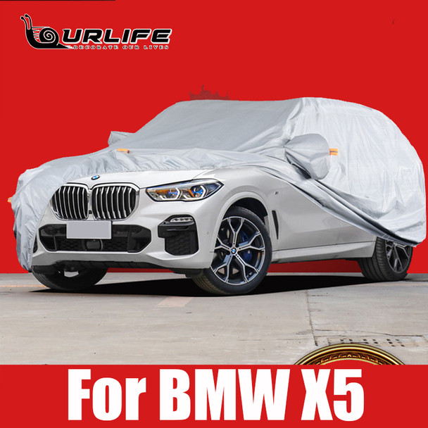 Full Car Covers polyester universal Indoor Outdoor Suv UV Snow Resistant Protection Cover For BMW X5 E70 F15 E53 Accessories