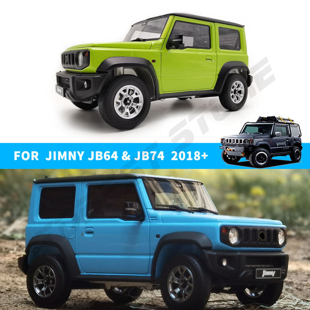 Diecast 1/18 Scale For Suzuki Jimny Off-road Vehicle Alloy Model Collectible Display Gift Open-Door Car Model Ornaments 1:26
