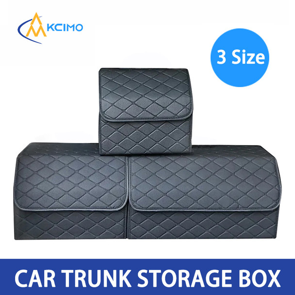 Car PU Leather Large Capacity Car Trunk Organizer Box Auto Multiuse Tools Storage Bag Stowing Tidying Folding For Emergency Box Car PU Leather Large Capacity Car Trunk Organizer Box Auto Multiuse Tools Storage Bag Stowing Tidying Folding For Emergency Box