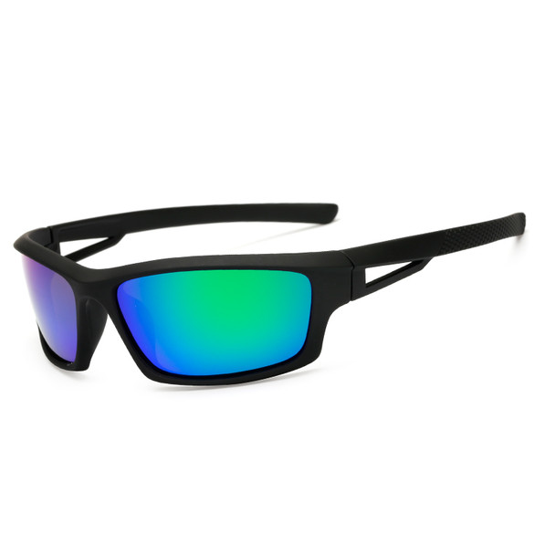 Long Keeper Colorful and cool sunglasses for men, UV 400 protective polarization filter film, essential for driving and fishing