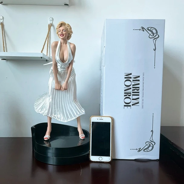 Marilyn Monroe Action Figure New Sexy 1/4 One Of The Greatest Actresses CharacterStatue Model Toys  Decoration Doll